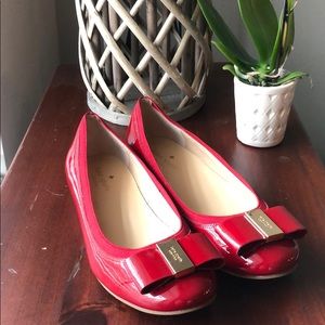kate spade size 6.5 brinley flats